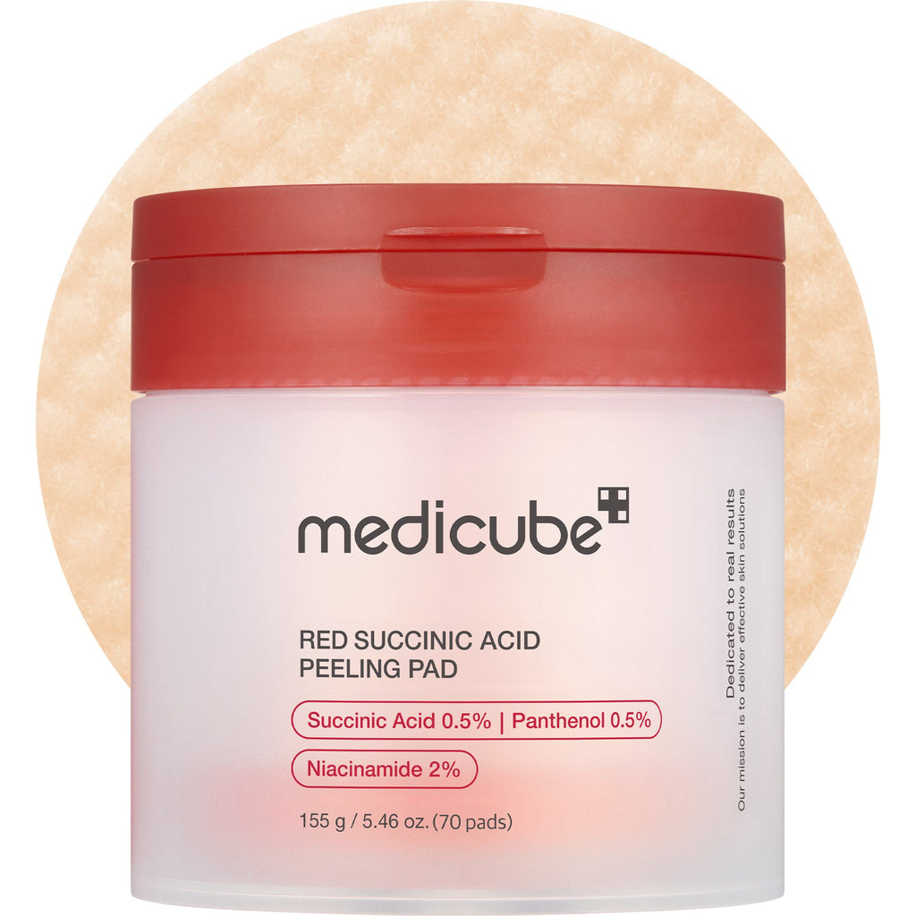 Red Succinic Acid Panthenol Pads Q7