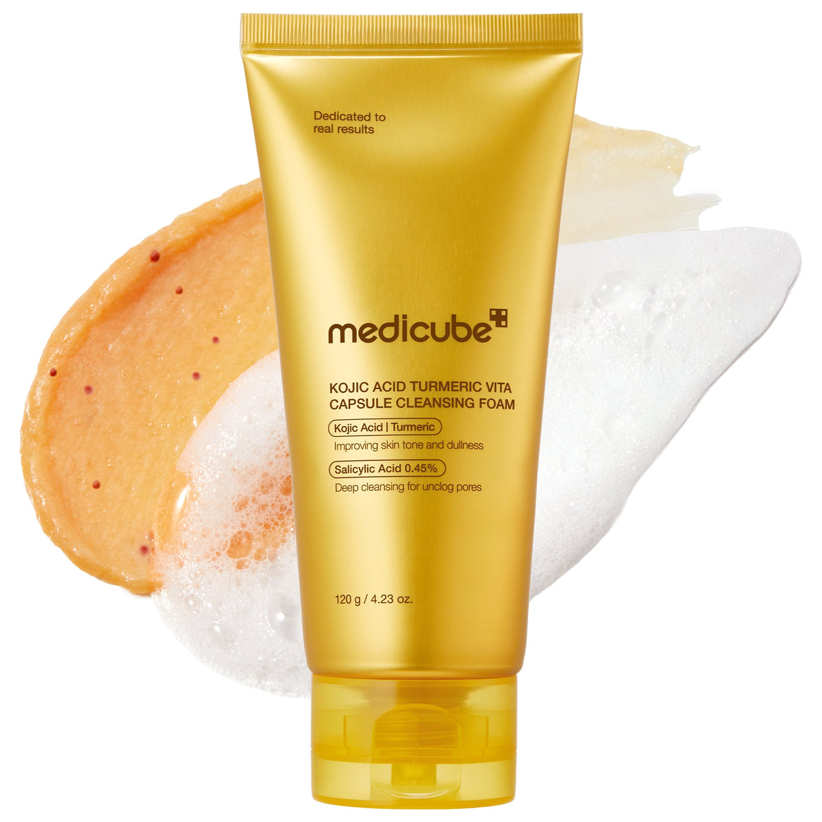 Kojic Acid Turmeric Vita Capsule Foam Cleanser M2