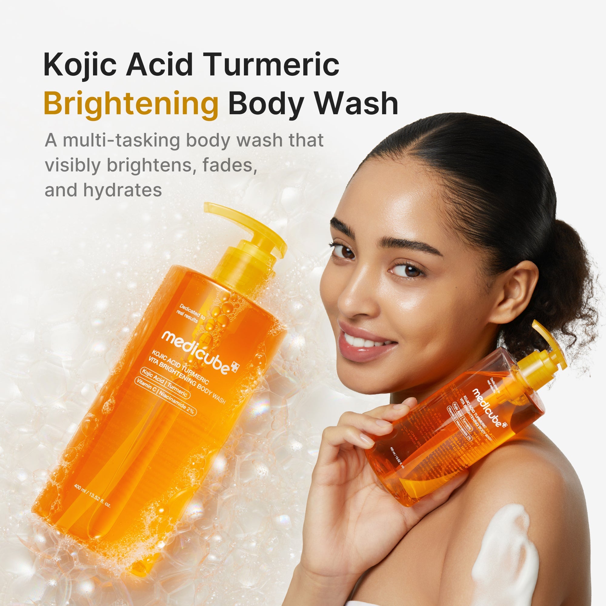 Kojic Acid Turmeric Brightening Body Wash J7