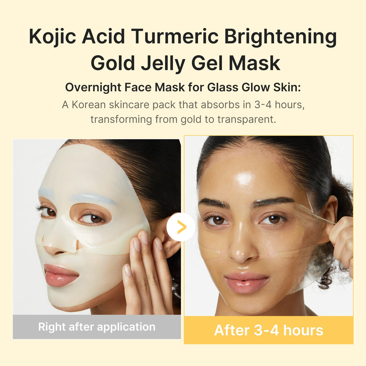Kojic Acid Turmeric Gold Jelly Gel Mask J4