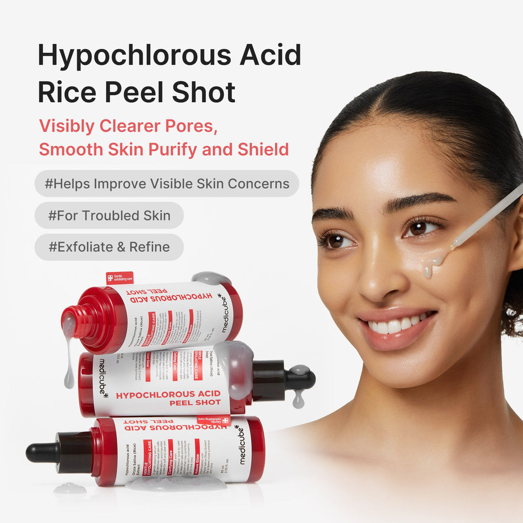 Hypochlorous Acid Rice Peel Shot Q8