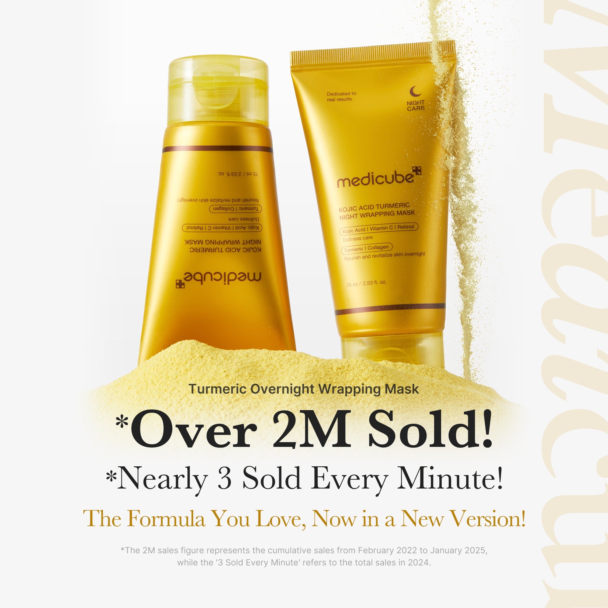 Kojic Acid Turmeric Overnight Wrapping Mask C7