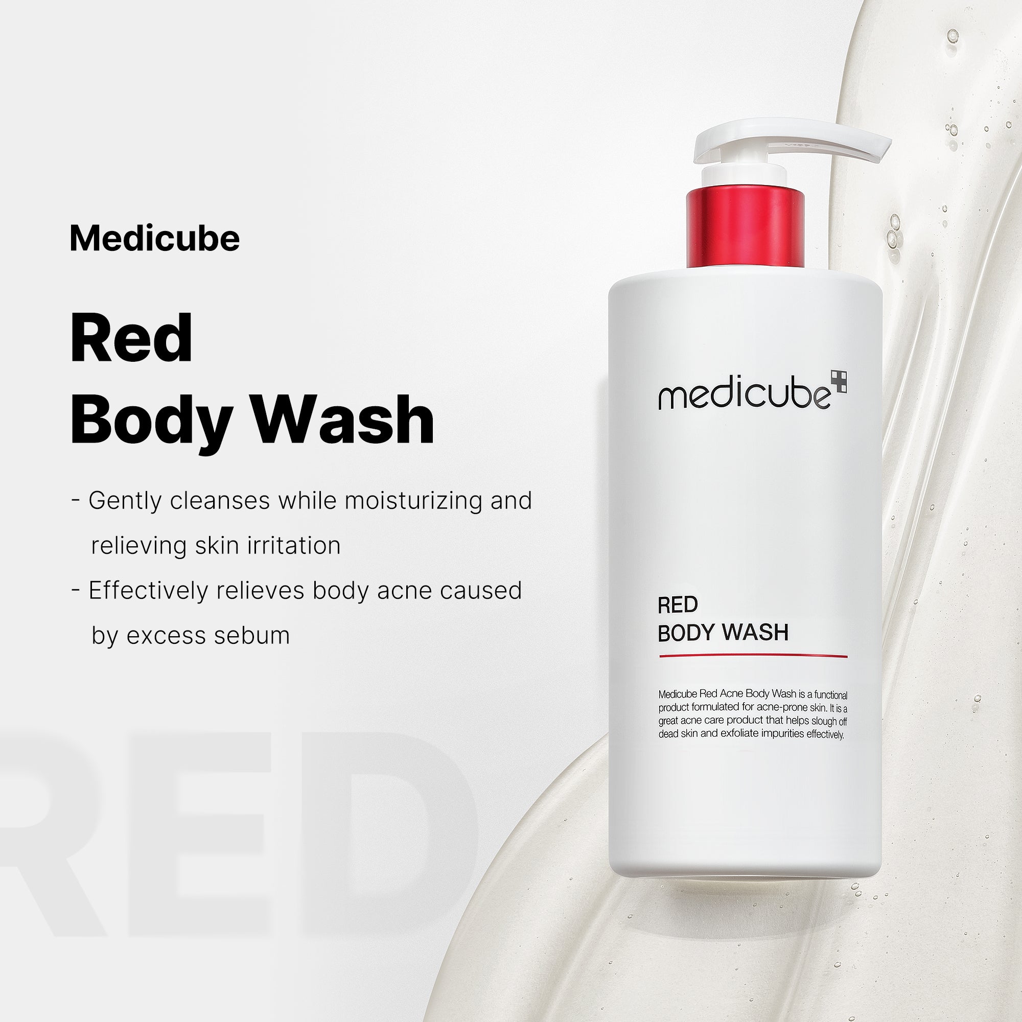 Red Body Wash E6