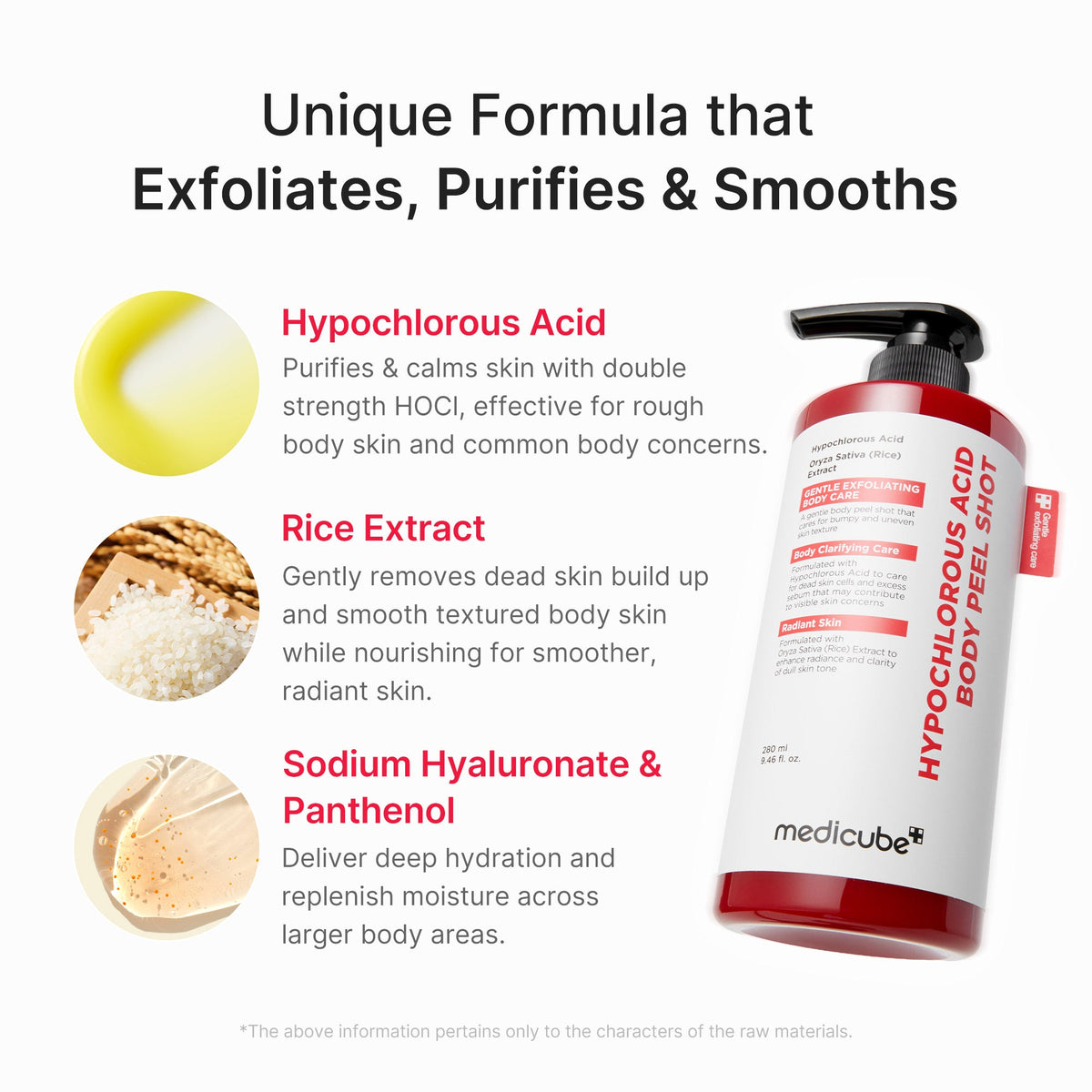 Hypochlorous Acid Rice Body Peel Shot U0