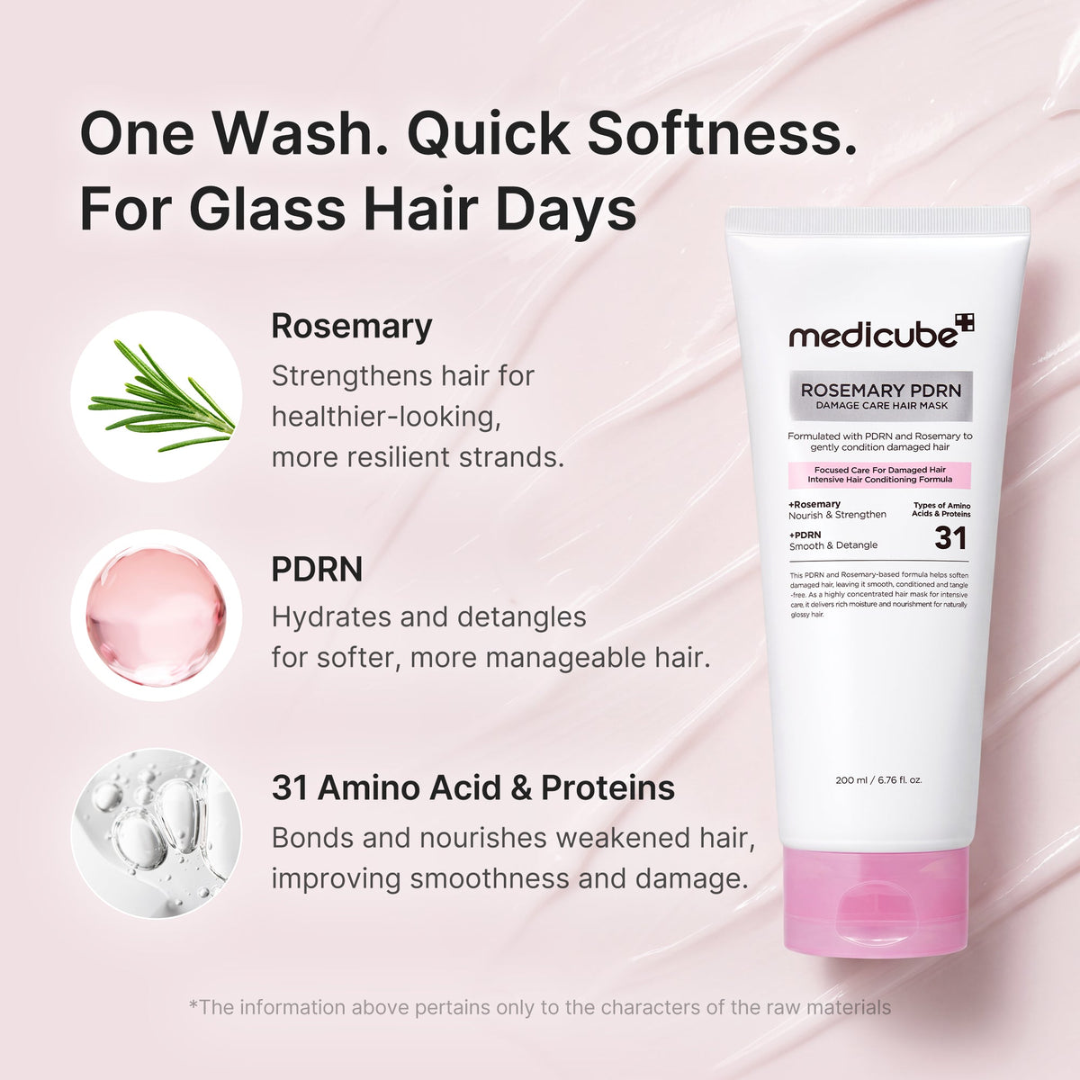Rosemary PDRN Damage Care Hair Mask U9