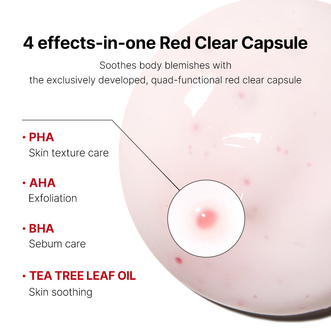 Red Clear Capsule Body Lotion P4