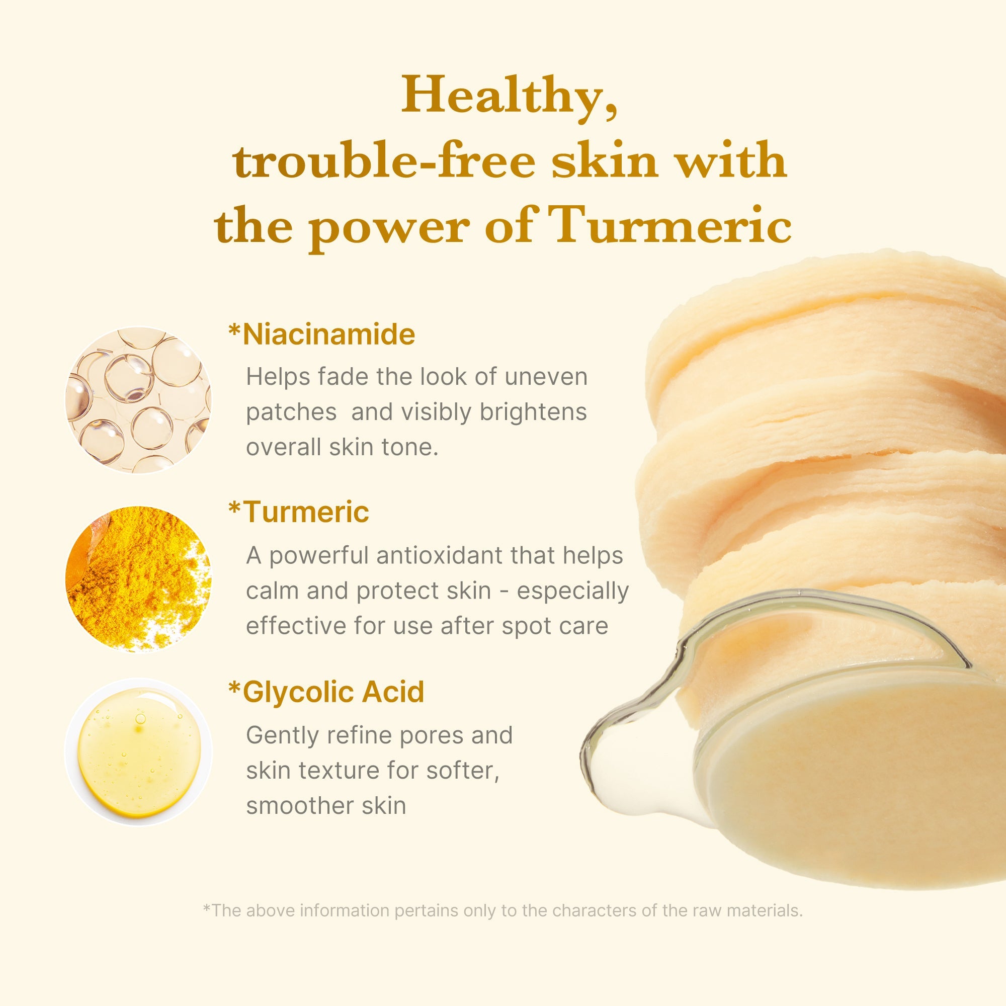 Kojic Acid Tumeric Toner Pad O2