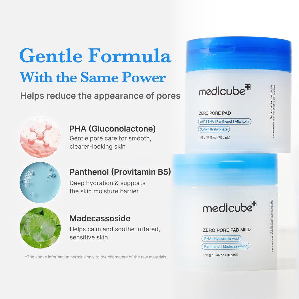 Zero Pore Madecassoside Pads (Mild) N6