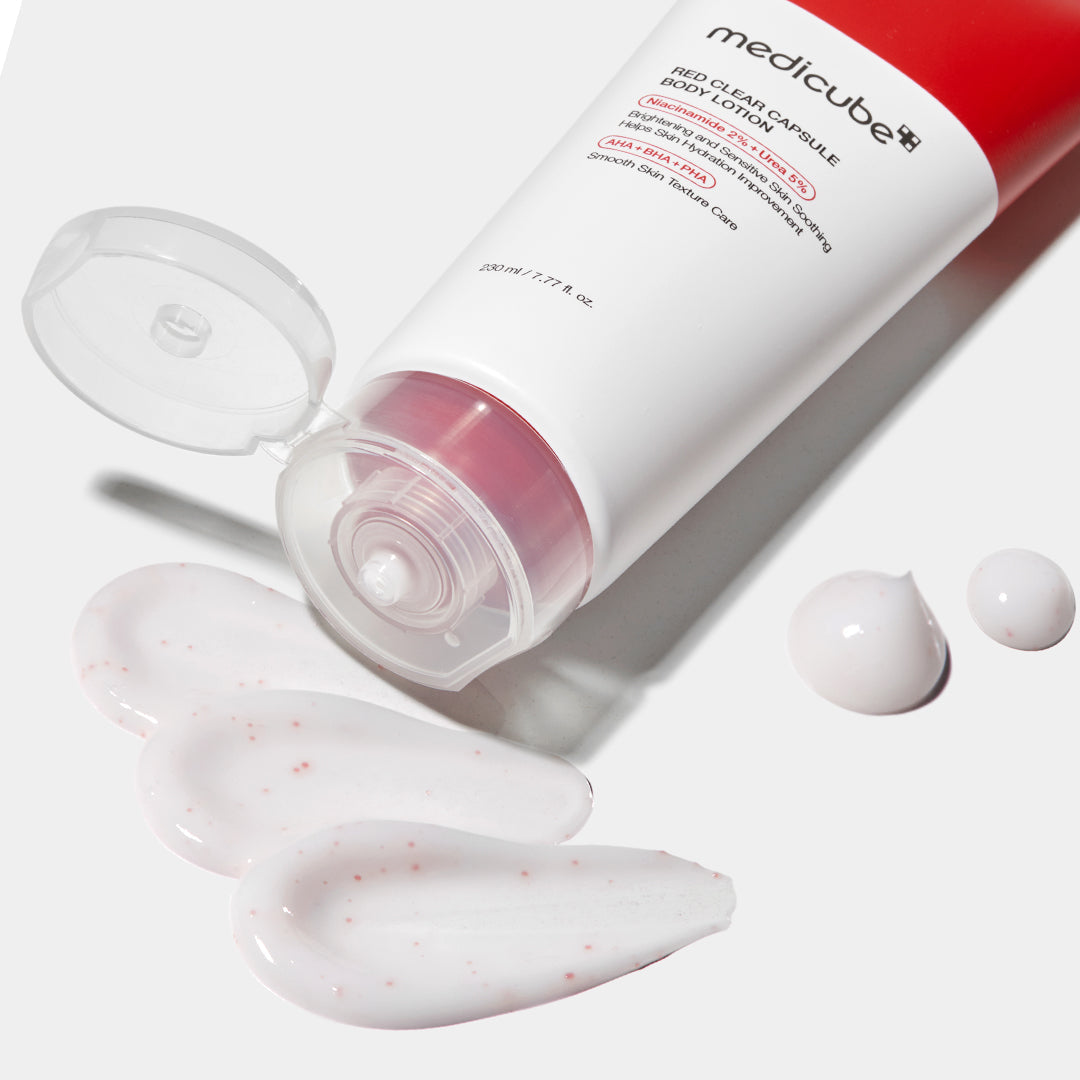 Red Clear Capsule Body Lotion P4
