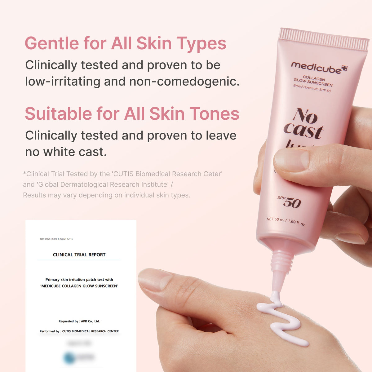 No Cast Just Glow Collagen Sunscreen L4