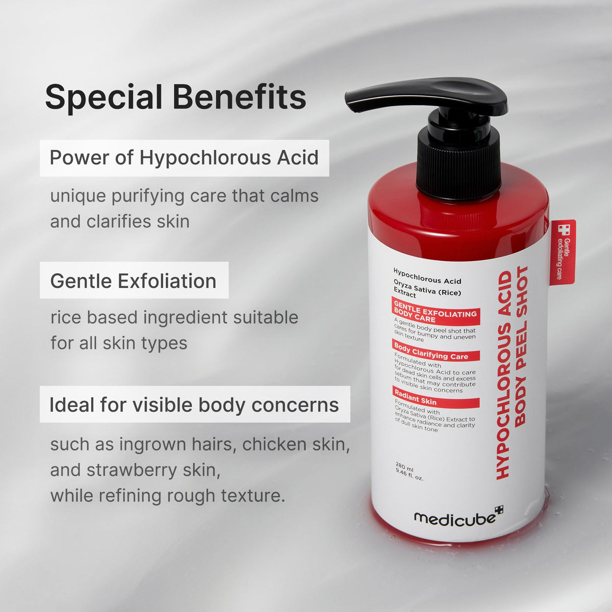 Hypochlorous Acid Rice Body Peel Shot G7