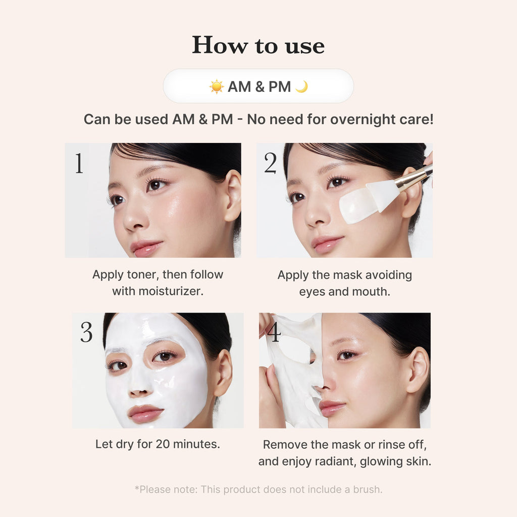 Collagen Milky Glow Daytime Wrapping Mask J0