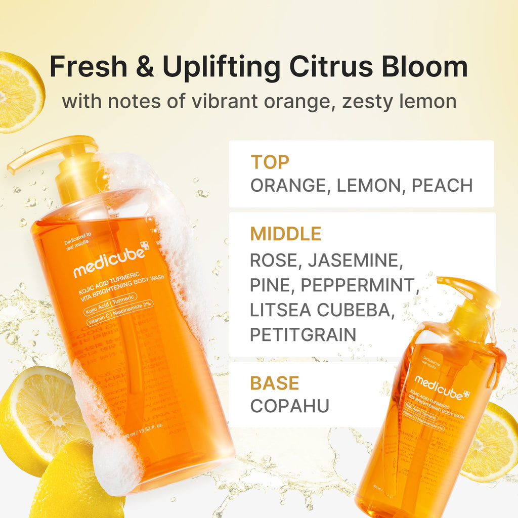 Kojic Acid Turmeric Brightening Body Wash J7