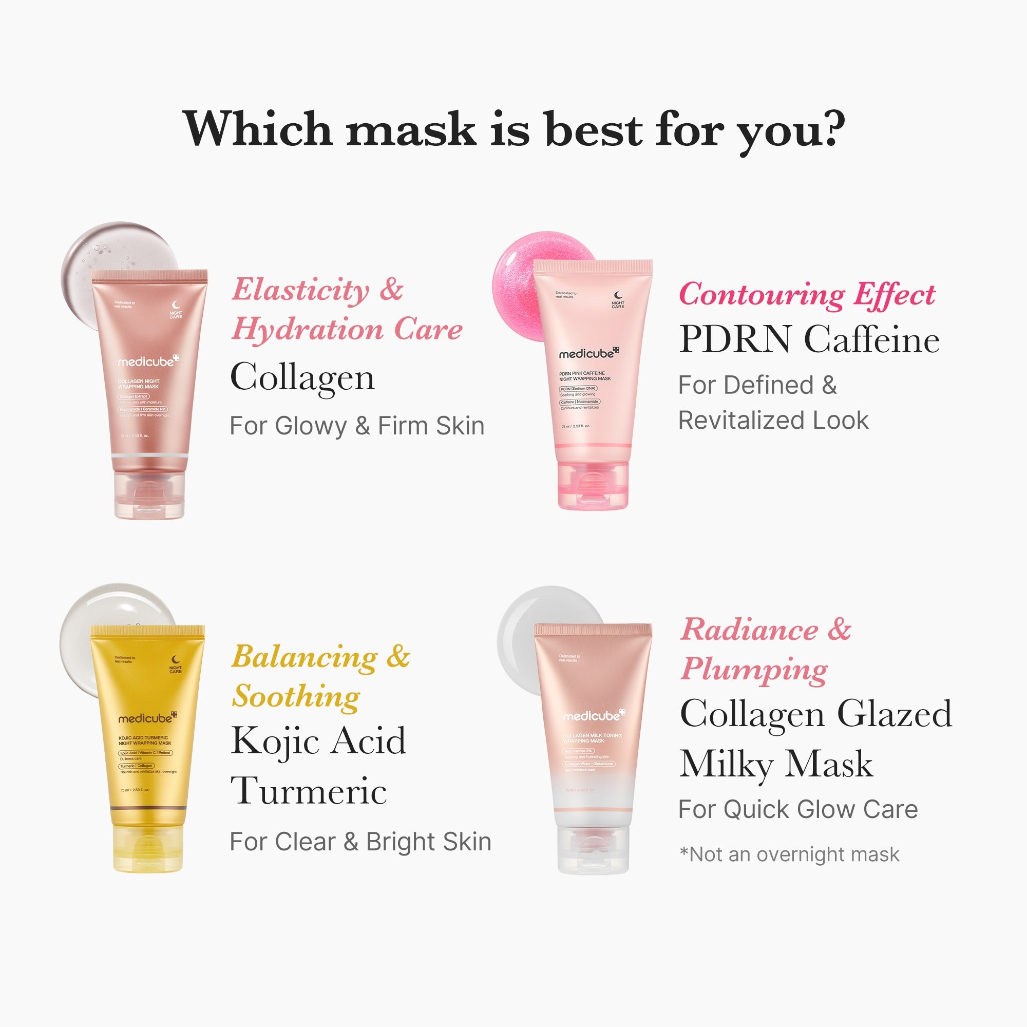 Collagen Milky Glow Daytime Wrapping Mask J0
