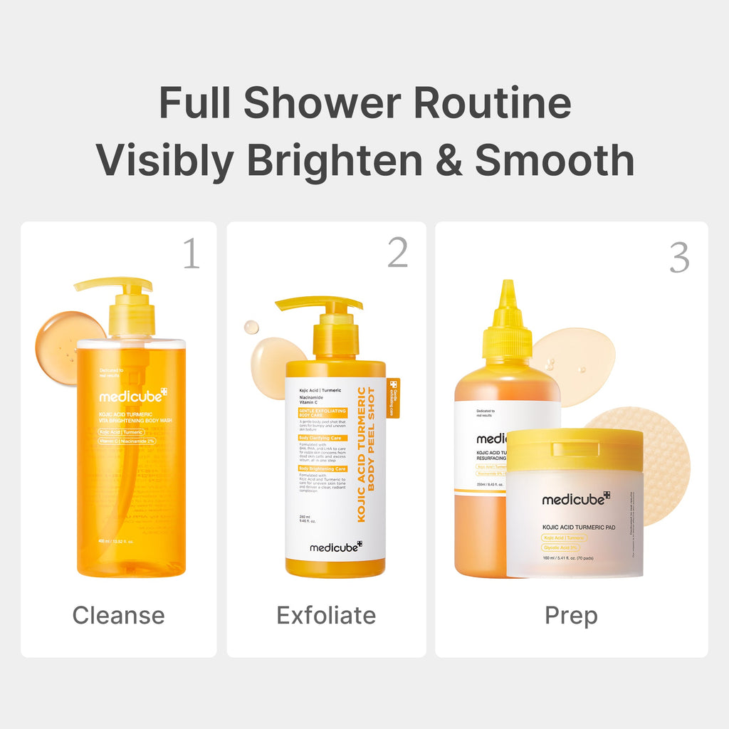 Kojic Acid Turmeric Brightening Body Wash J7