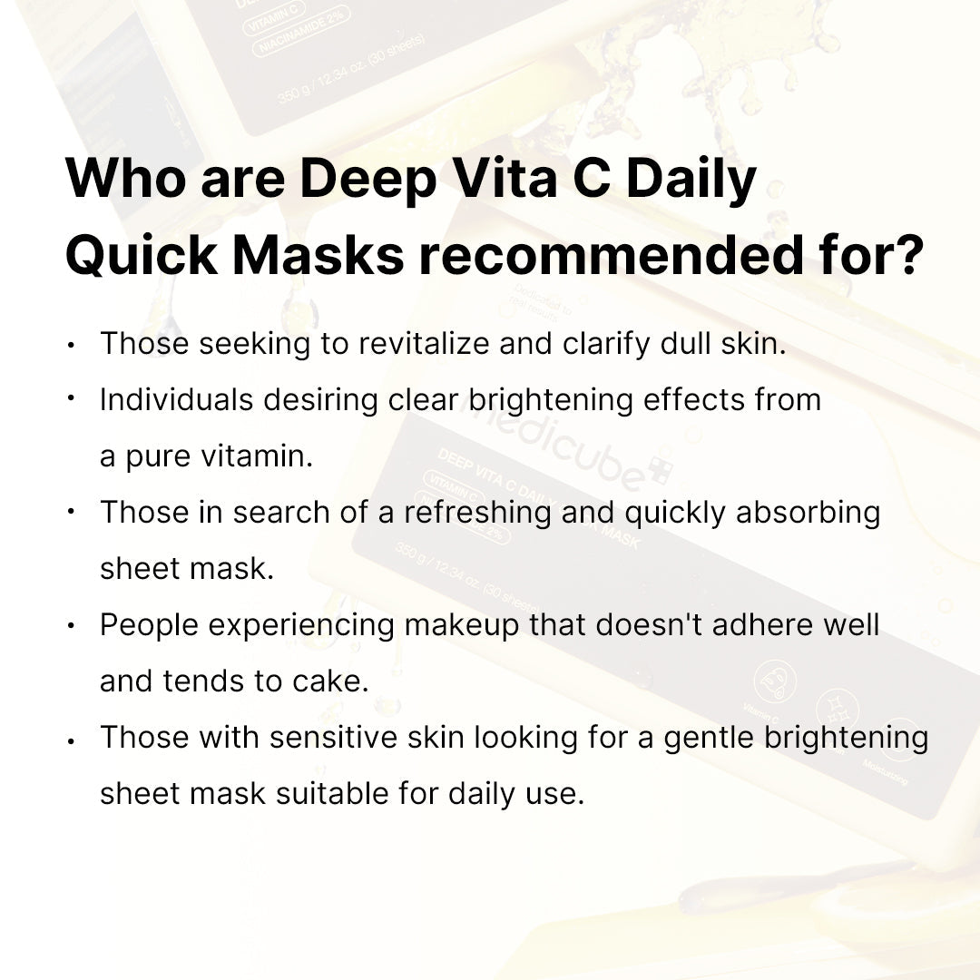 Deep Vita C Daily Quick Masks Z5