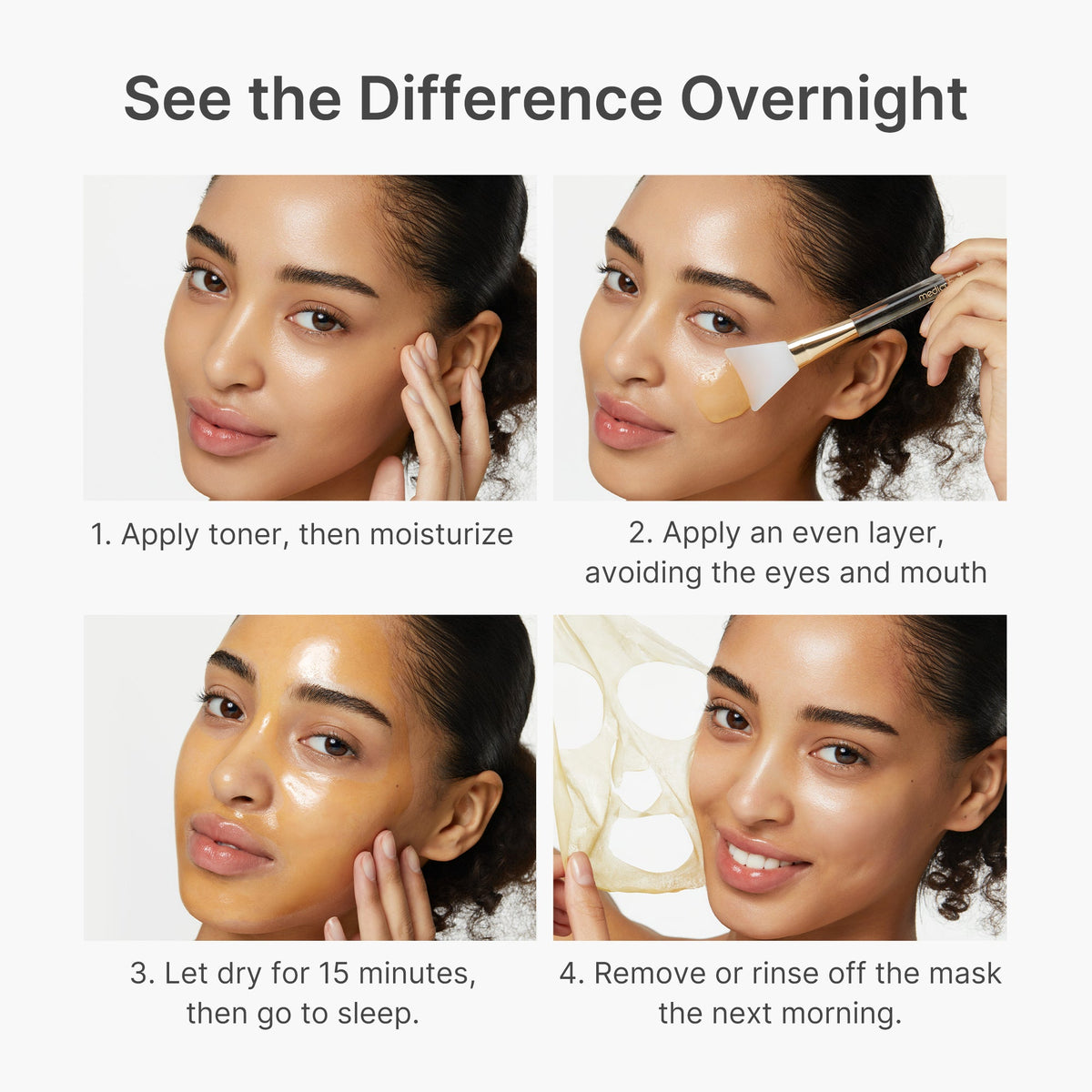 Kojic Acid Turmeric Overnight Wrapping Mask C7