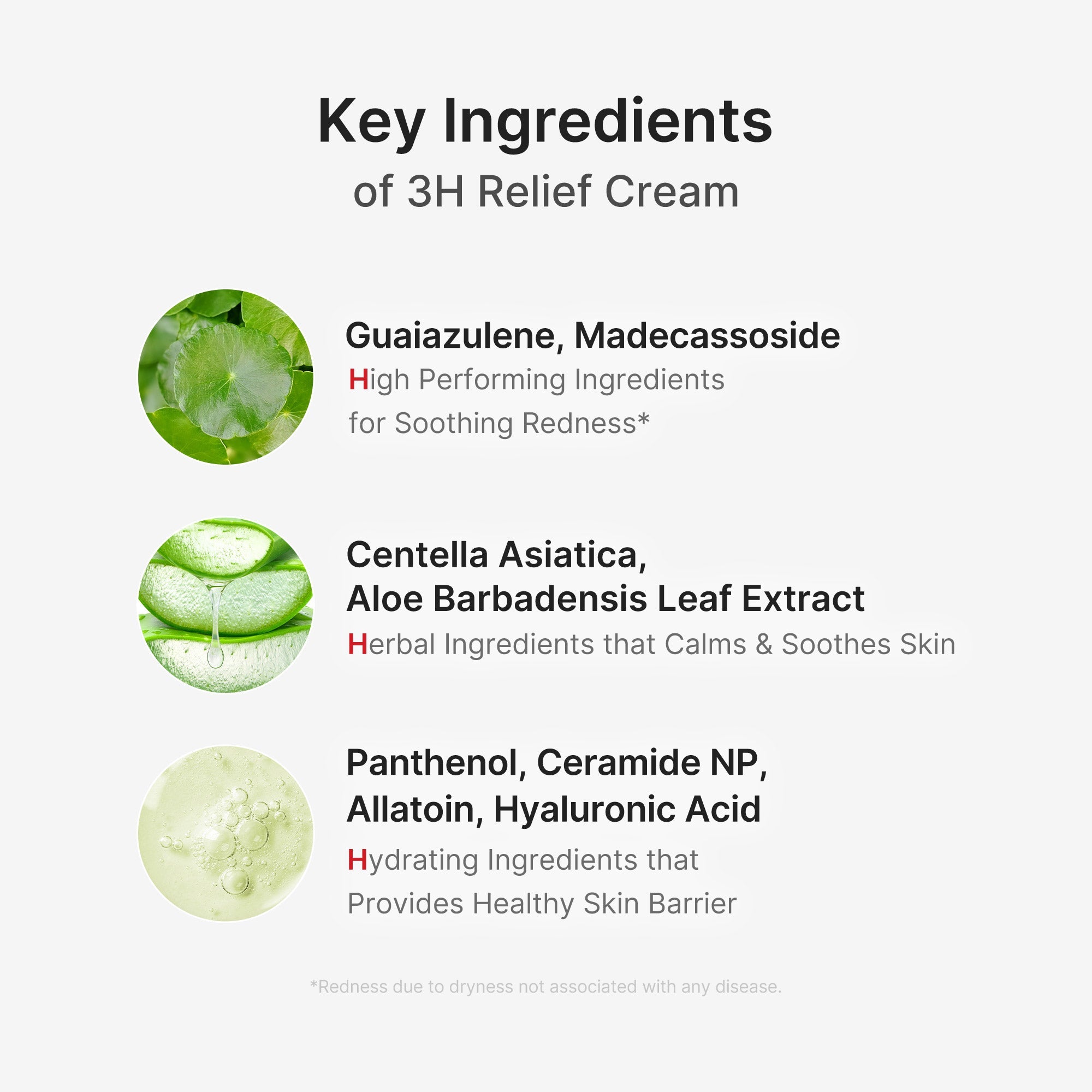3H Daily Relief Cream T6