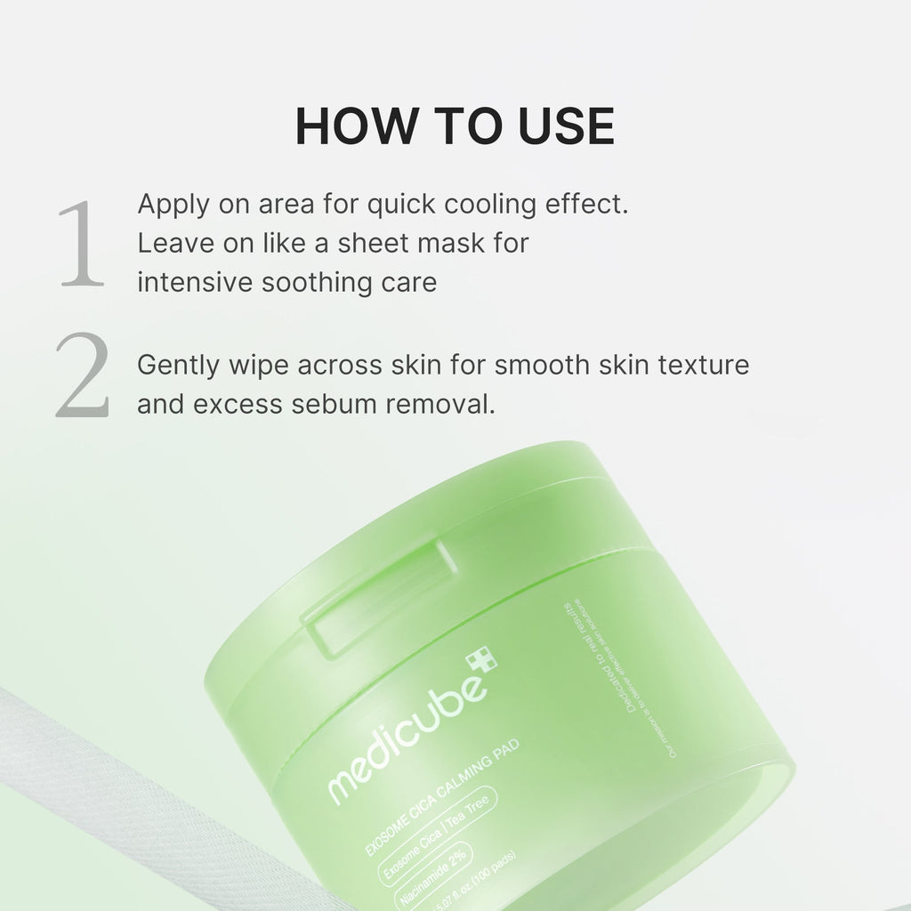 Exosome Cica Calming Toner Pads K2
