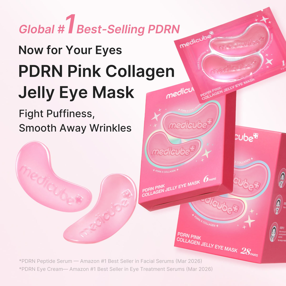 PDRN Pink Collagen Jelly Eye Mask E2