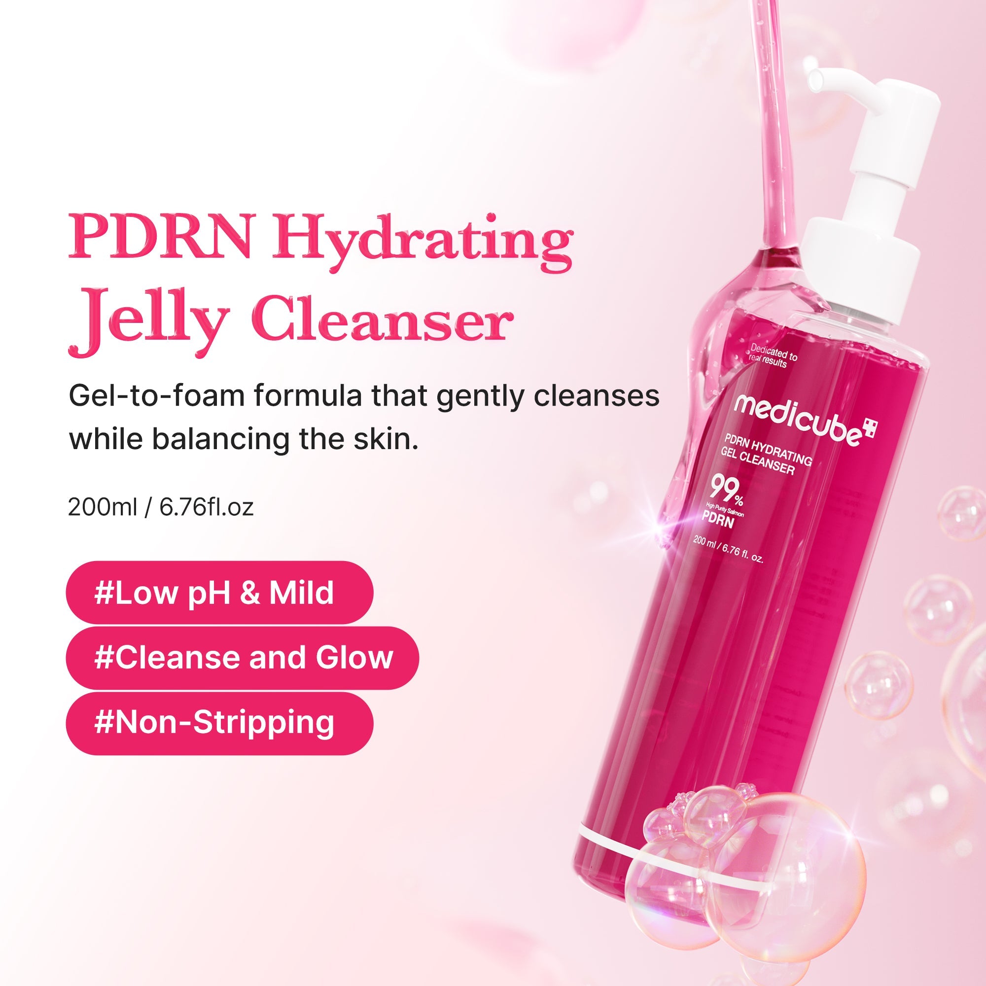 PDRN Pink Gel Cleanser O0