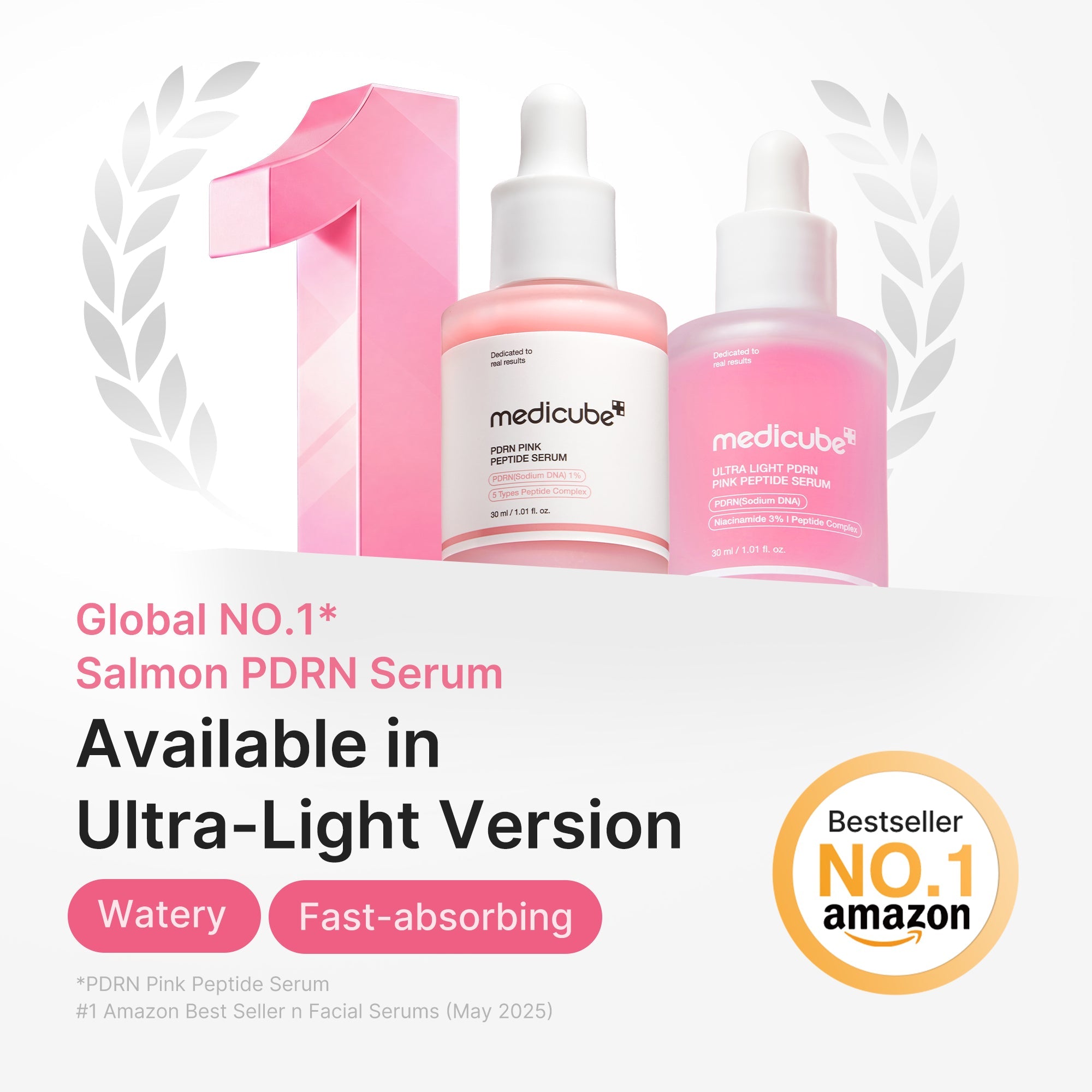 Ultra Light PDRN Pink Peptide Serum B2