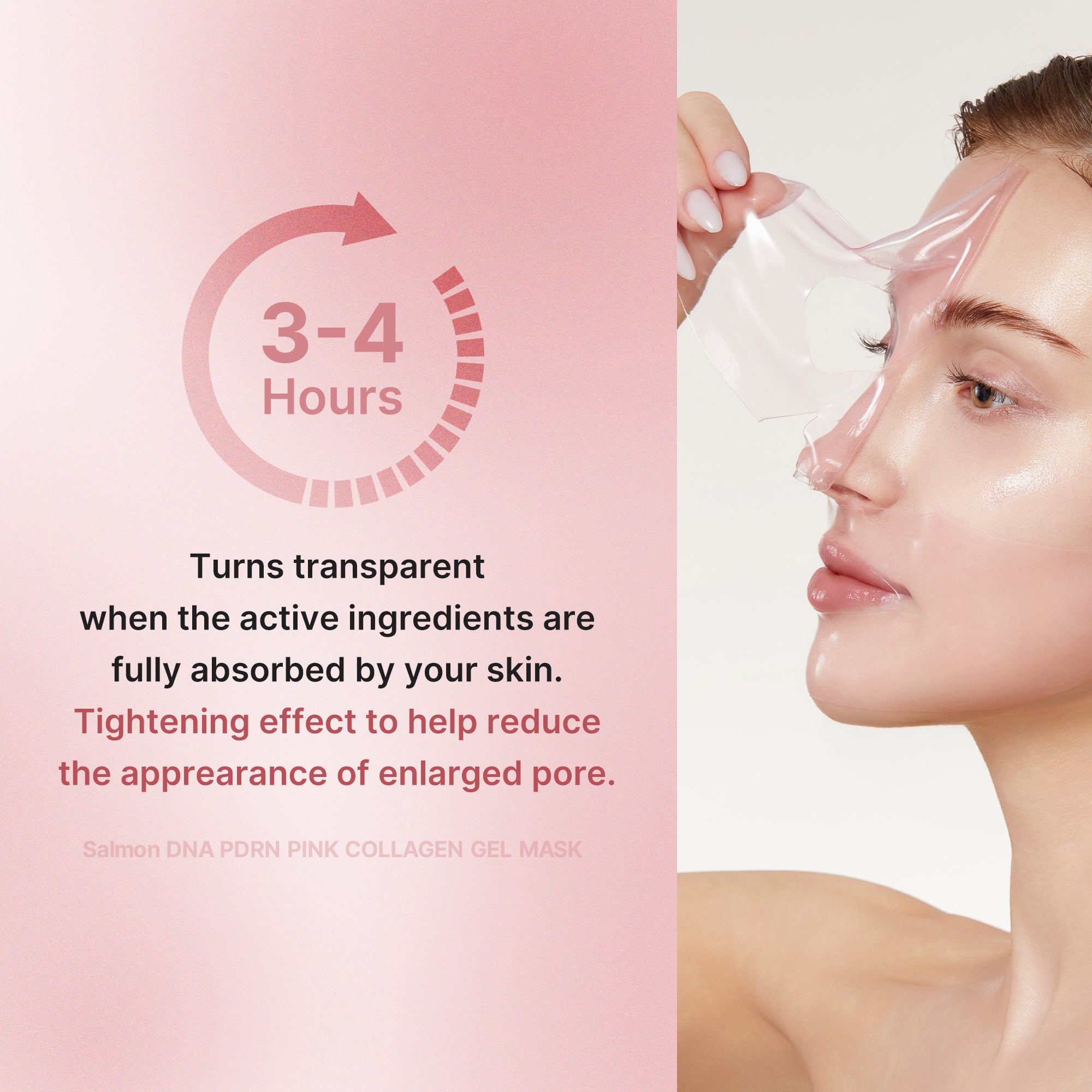 Salmon PDRN Pink Collagen Jelly Gel Mask R0