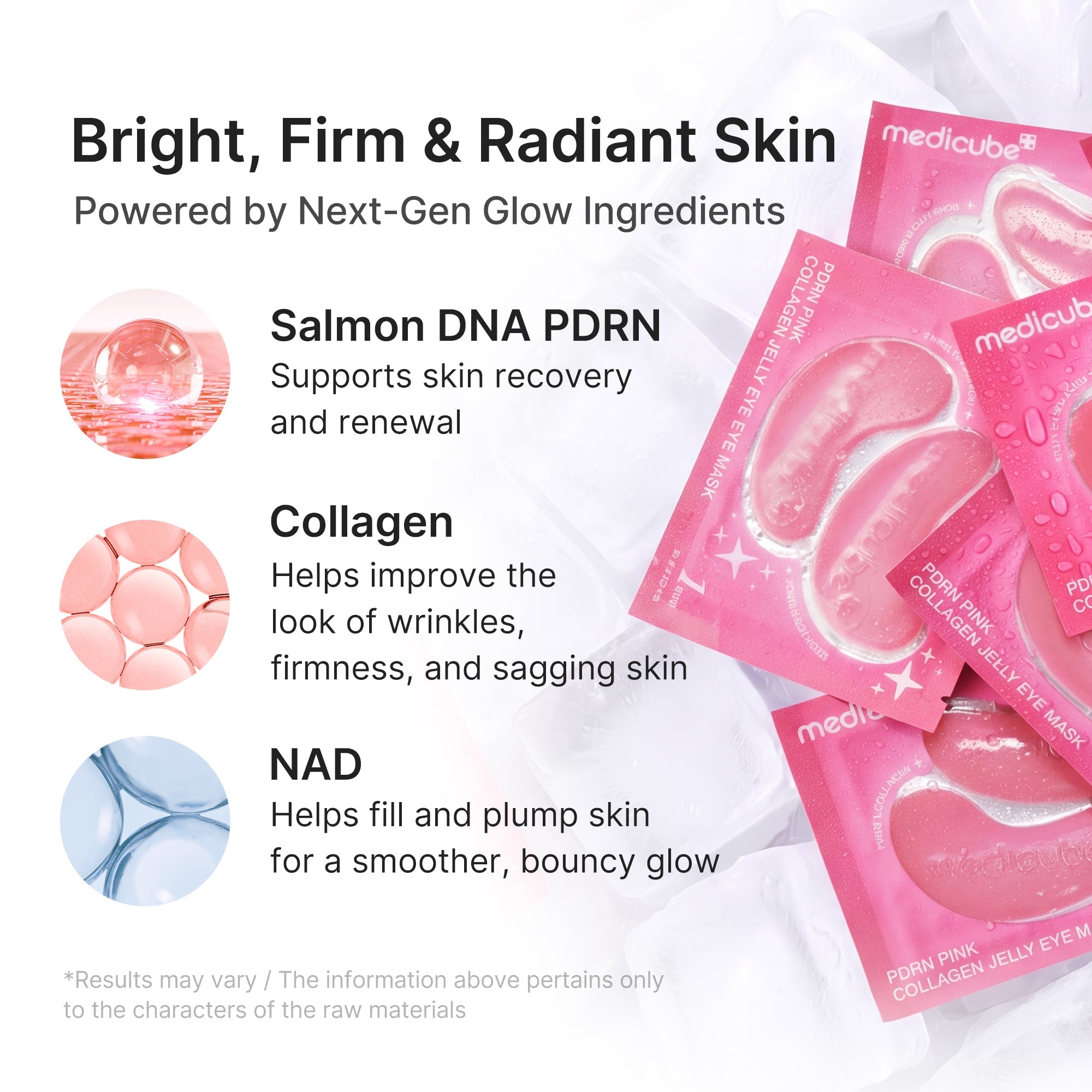 PDRN Pink Collagen Jelly Eye Mask E2