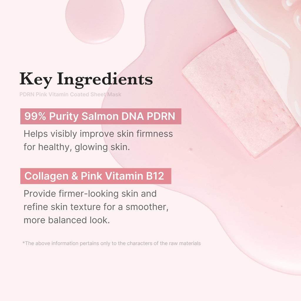 PDRN Pink Vita Coating Sheet Mask K6