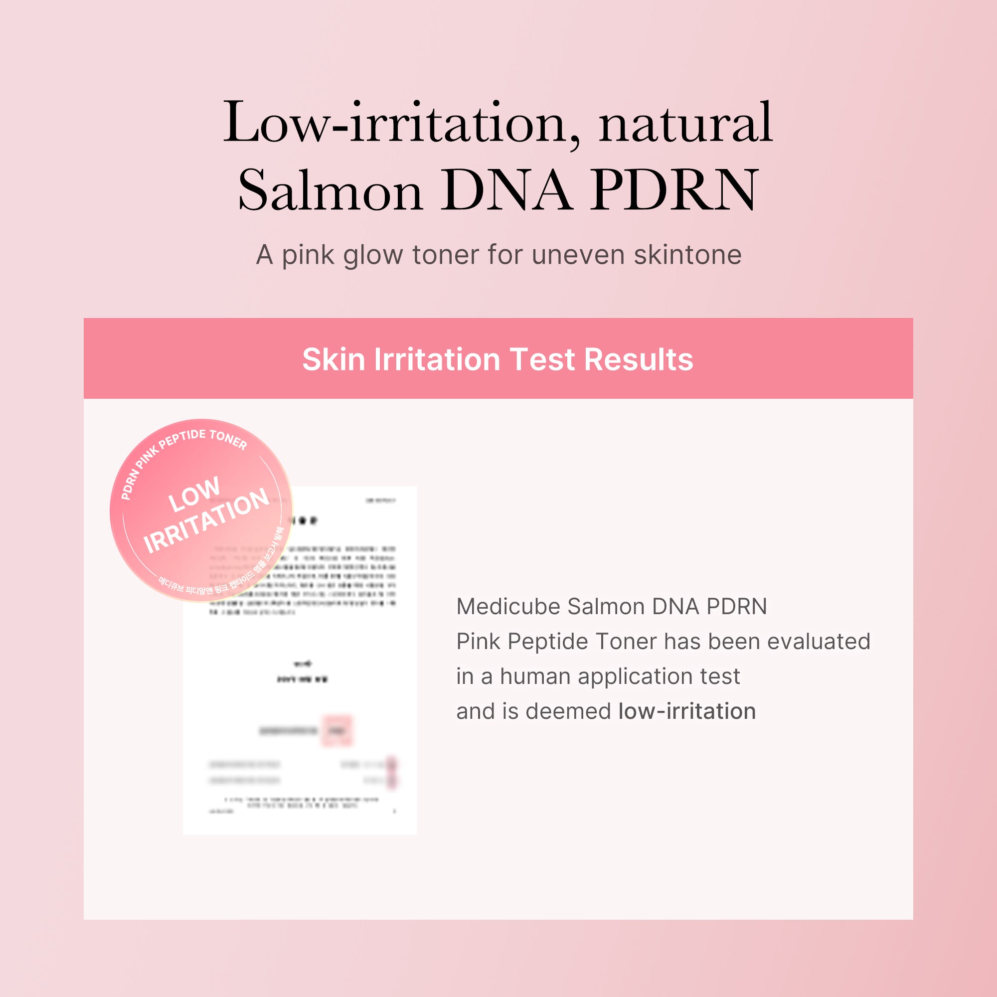 PDRN Pink Peptide Toner Q3
