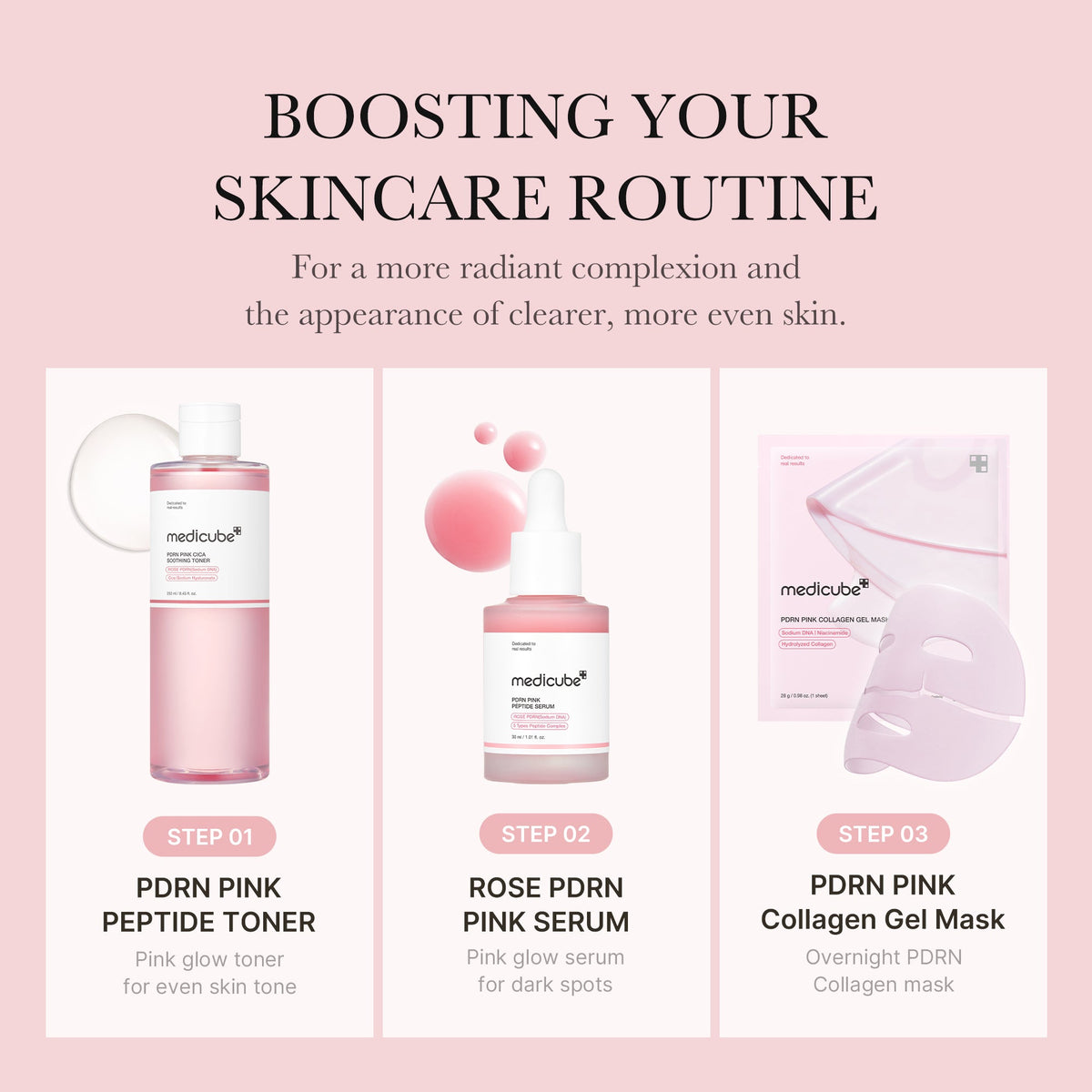 PDRN Pink Peptide Toner Q3