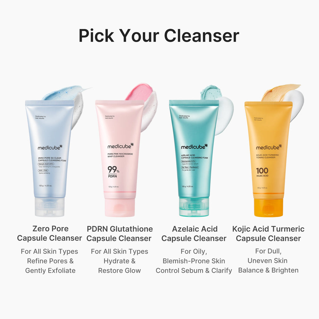 PDRN Pink Glutathione Capsule Foam Cleanser B2