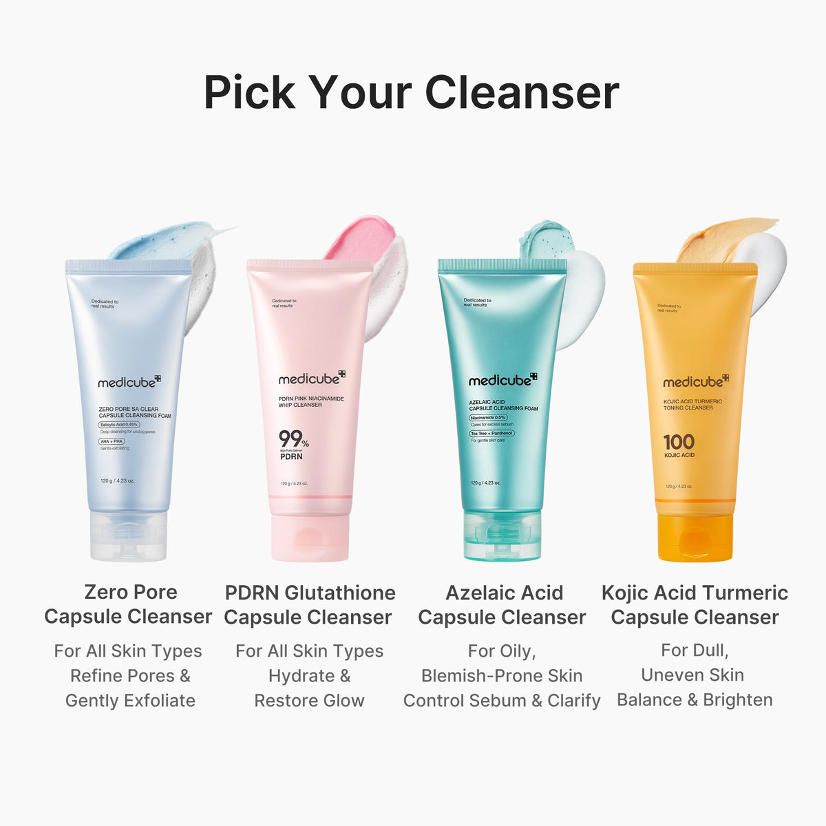 PDRN Pink Glutathione Capsule Foam Cleanser B2