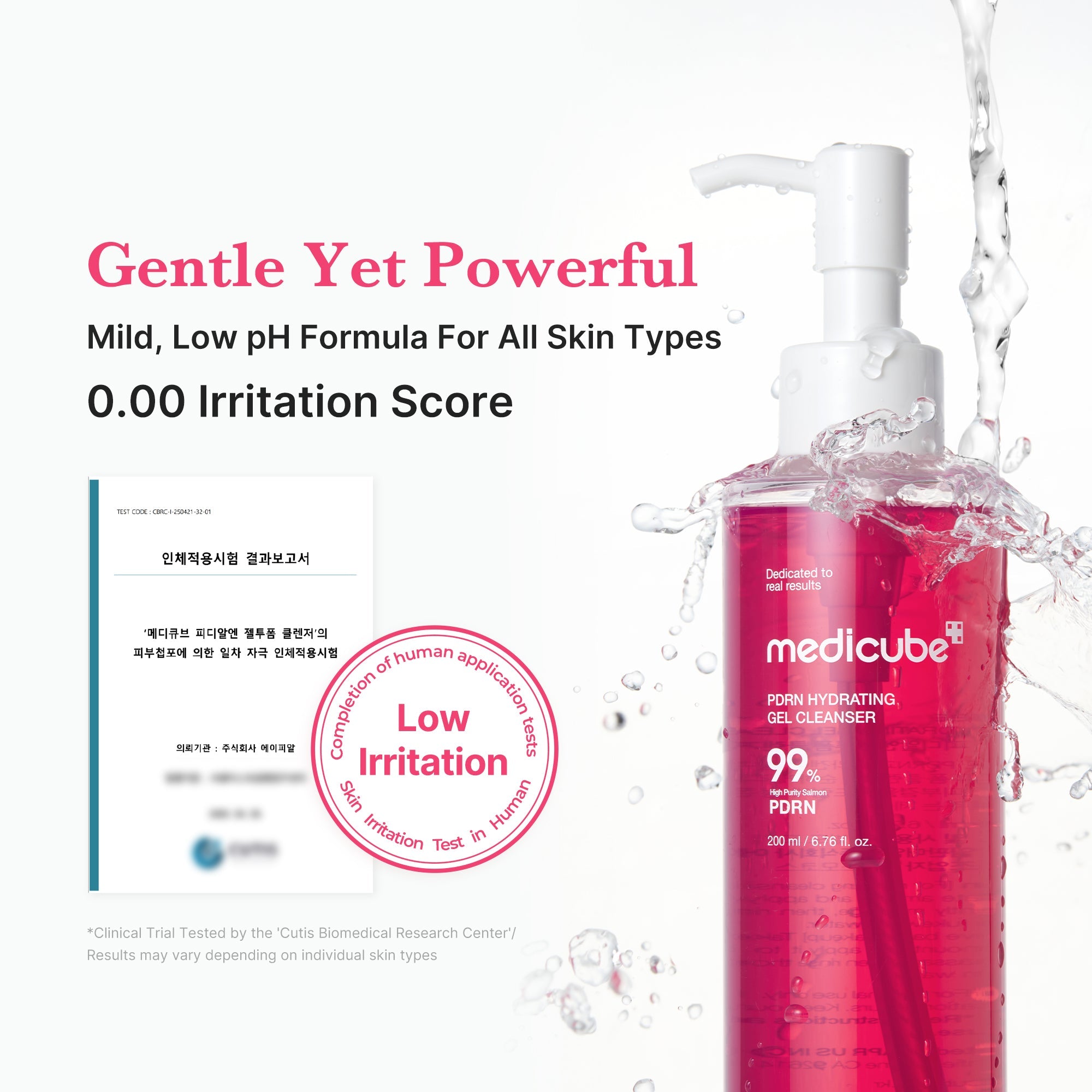 PDRN Pink Gel Cleanser O0