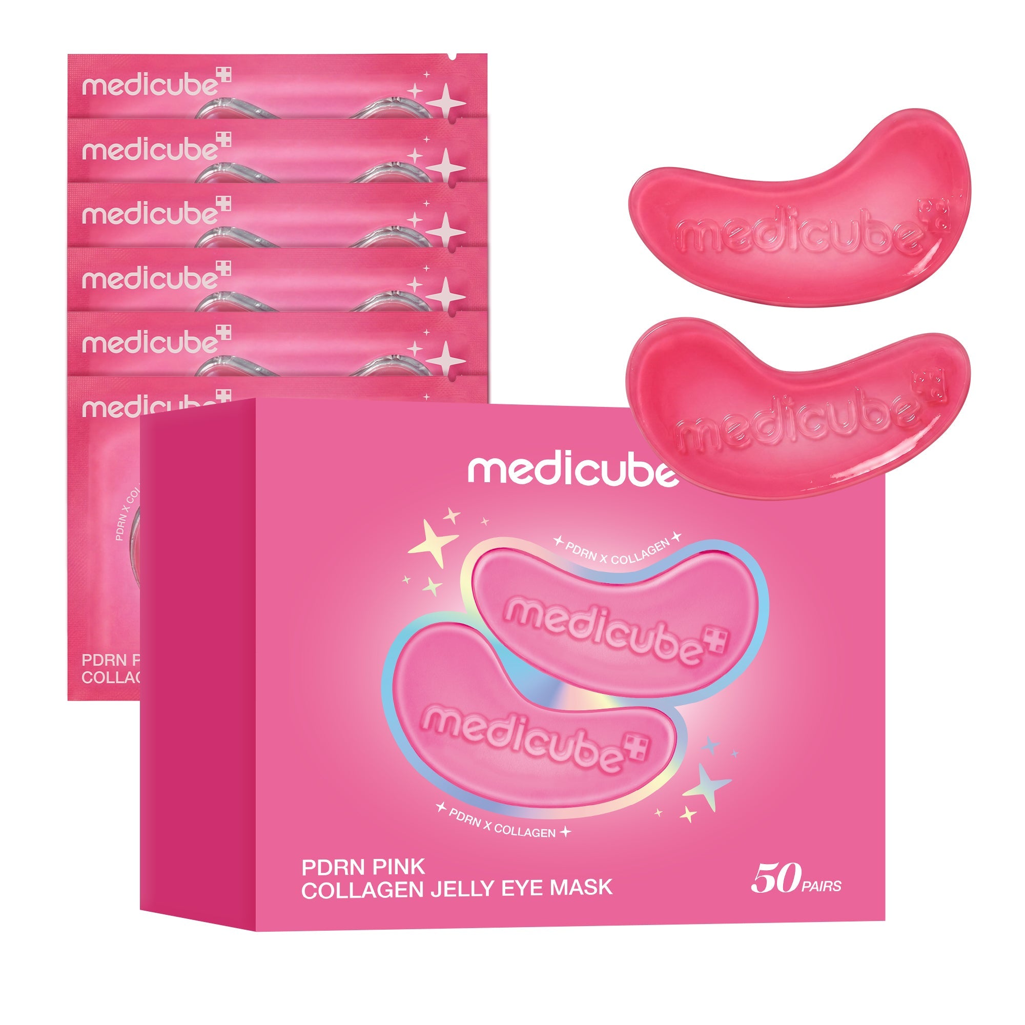 PDRN Pink Collagen Jelly Eye Mask E2