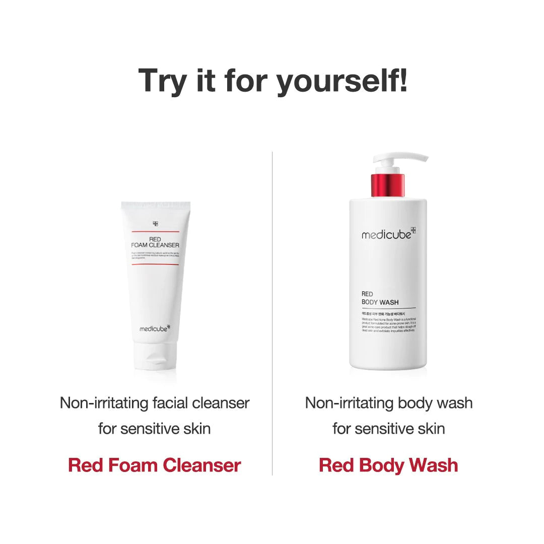 Red Body Wash E6