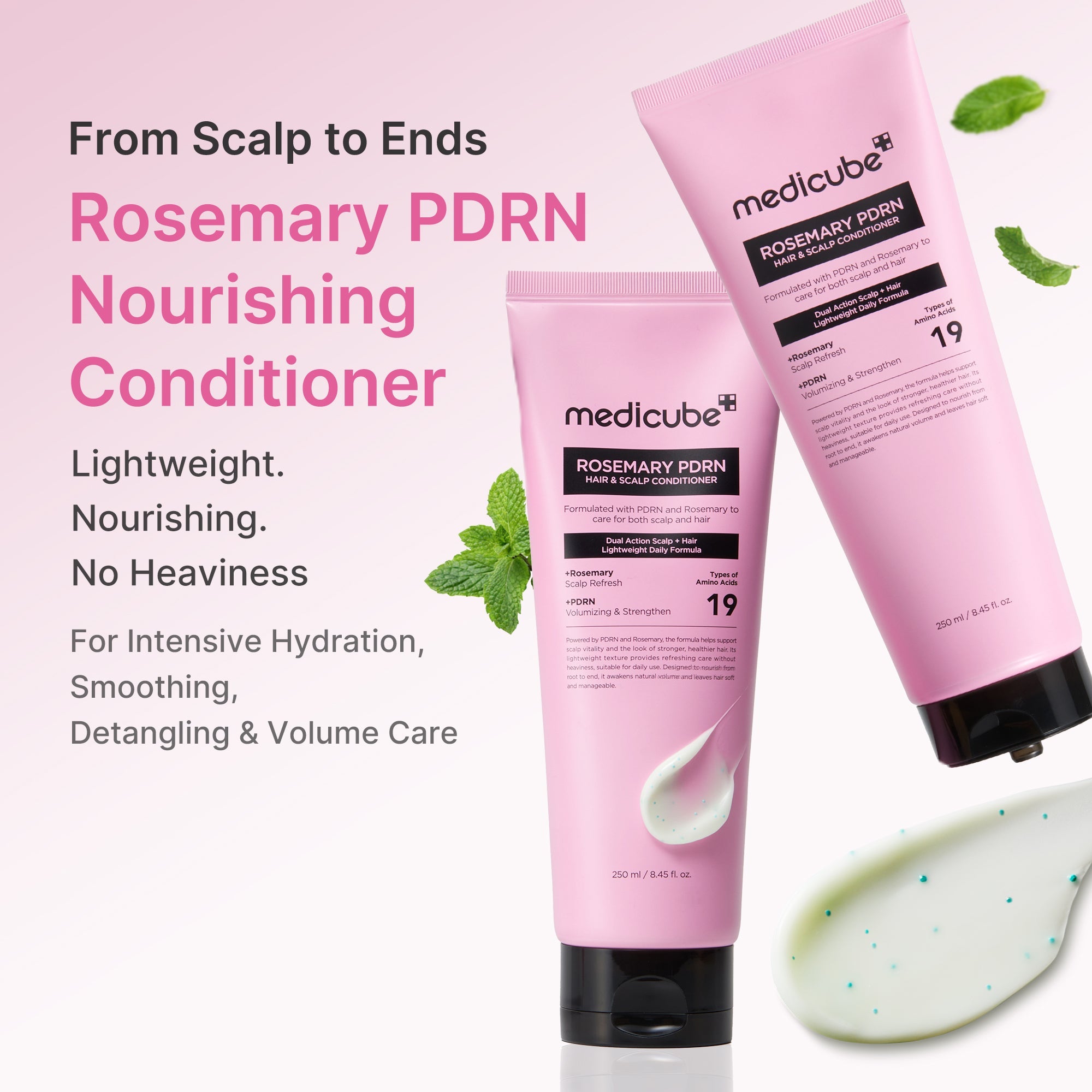 Rosemary PDRN Hair & Scalp Conditioner X7